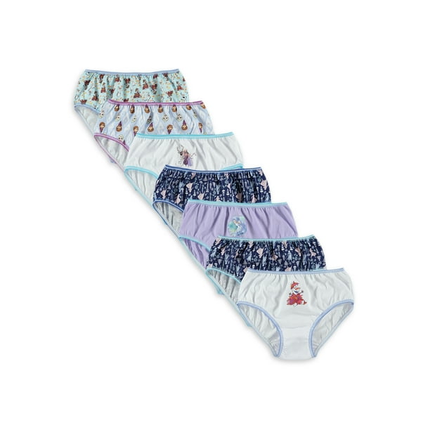 Frozen 2 Toddler Girl Brief Underwear, 7Pack, Sizes 2T4T