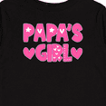 thumbnail image 4 of Inktastic Papa's Girl Girls Long Sleeve Toddler T-Shirt, 4 of 5