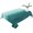 Teal Green, variant on Turquoise Ombre Table Cloth Waterproof Tablecloths, Modern Abstract Art Ocean Oil Painting Tablecloth Dining Table Cover for Kitchen Party Tabletop Outdoor, Rectangle Tablecloth 54x108 Inch