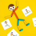 thumbnail image 1 of Wooden Man Activity Toy, Small Wooden Man Jigsaw Puzzle Game For Children's Early Education, Educational Exercise, Fine Hand Movement, Educational Wooden Tabletop Game, 1 of 5