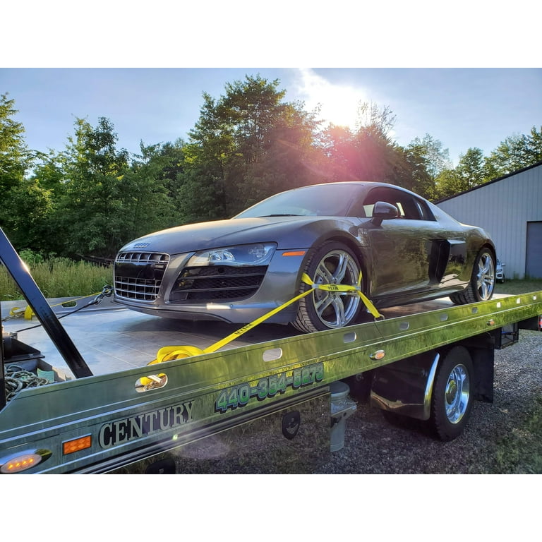 SpeedStrap Ratchet 2 In. X 10 Ft. Tie Down W/ Twisted Snap Hooks And Axle Strap - Foto 2