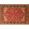 thumbnail image 1 of Ahgly Company Indoor Rectangle Oriental Orange Industrial Area Rugs, 5' x 8', 1 of 4