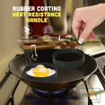 thumbnail image 2 of JORDIGAMO Professional Egg Ring Set For Frying Or Shaping Eggs - Round Egg Rings For Cooking - Stainless Steel Non Stick Mold Shaper Circles For Fried Egg McMuffin Sandwiches - Egg Maker Molds, 2 of 7