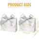 thumbnail image 2 of 10 Pieces Thank You Gift Bags Waterproof Paper Gift Bags with Bow Ribbon Marble Pattern Gift Bag Mini Paper Party Bag with Ribbon for Birthday Wedding, 2 of 5