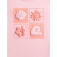 thumbnail image 2 of Wonder Nation Little Girls' Graphic Tank Top with Scalloped Trim, Sizes 4-10, 2 of 3