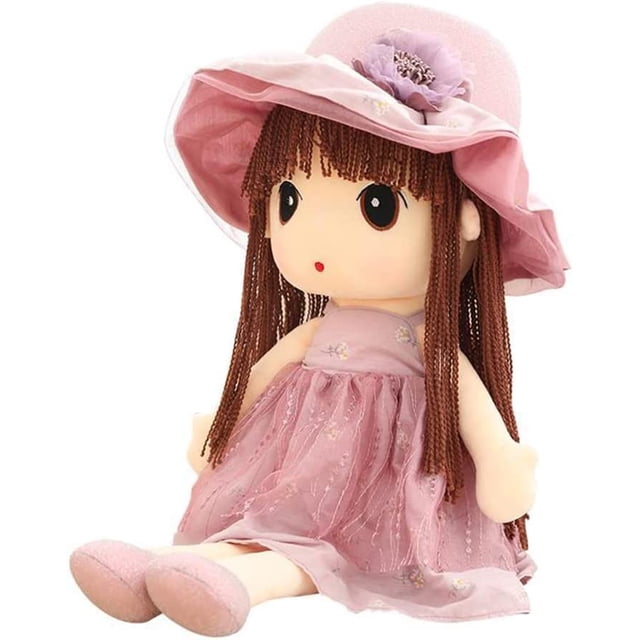 Muñeca suave HUOGUO Ragdoll Plus de 17.7 pulgadas con ropa