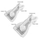 thumbnail image 3 of 2 uds moldes para velas de conejito molde portátil de conejo molde para jabón de cera moldes para velas de animales, 3 of 6