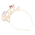 thumbnail image 4 of 1pc Birthday Theme Letters Hair Clasp Chic Hair Band Unique Birthday Party Decor, 4 of 7