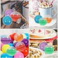 ITSELFER 50pcs Vending Machine Capsules Translucent Draw Balls Empty