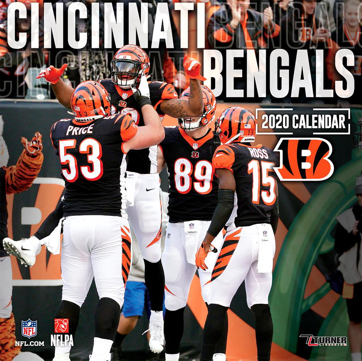 Cincinnati Bengals: 2020 12x12 Team Wall Calendar (Other) - Walmart.com
