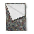 thumbnail image 2 of Autumn Soft Flannel Fleece Blanket, Bunch of Various Colored Faded Leaves Deciduous Trees Fall Season Plants Foliage Art, Cozy Plush for Indoor and Outdoor Use, 50" x 60", Multicolor, by Ambesonne, 2 of 5