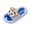 White, variant on Kids Slide Sandals Cute Bunny Water Shoes Non Pool Sliders Comfortable (Purple 3.5-4 Years)