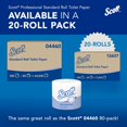 thumbnail image 3 of Standard Roll , Bulk (13607), 2-Ply, Elevated Design, White, Individually Wrapped, Compact for Easy Storage (20 Rolls of 550 Sheets, 11,000 Sheet Total), 3 of 5