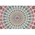 thumbnail image 3 of Mandala de pared con diseño de pavo real de Bless International, 137 x 152 cm, 3 of 8