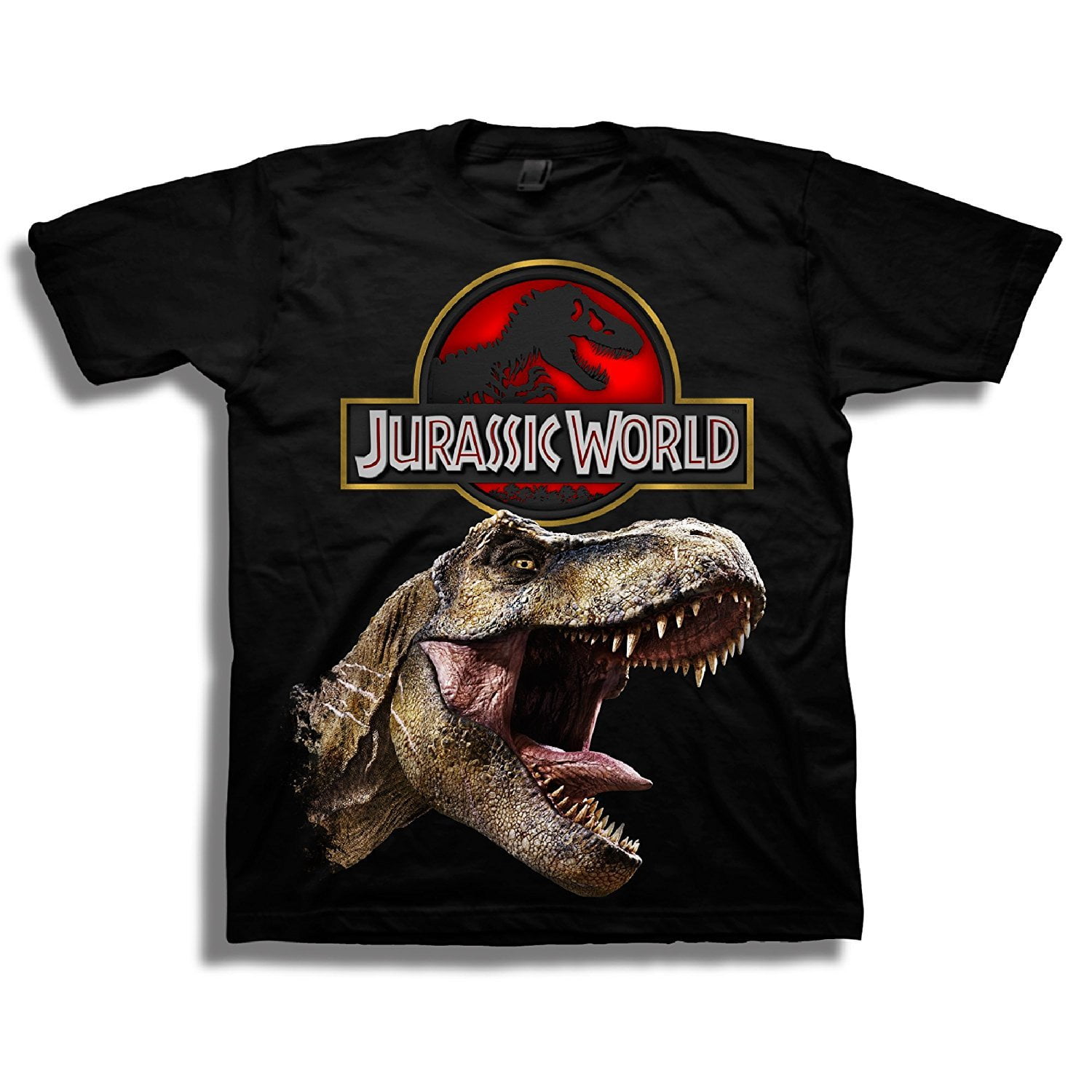 Jurassic World Little Boys' 2 Logo and T-Rex Short Sleeve T-Shirt, Black, 4 - Walmart.com - Walmart.com Jurassic World Little Boys' 2 Logo and T-Rex Short Sleeve T-Shirt, Black, 4 - Walmart.com - Walmart.com