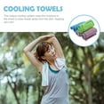 thumbnail image 3 of UPOUART 4Pcs Cooling Cloth Sweat Absorbent Towel Light Purple 80 Polyester Fiber for Tennis, 3 of 6