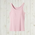 thumbnail image 5 of Cute Tank Tops Women Daily Camisole Tops for Women Spaghetti Strap Casual Tank Top with Built-in Bra Summer Sleeveless Tunic Blouses Tees Workout Yoga Cami Shirts New Pink S, 5 of 7