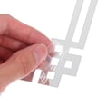 thumbnail image 3 of unbranded 4Ud Sticker Decorativo De De Plateado Para Pared Con 3D Para Y Dormitorio, 3 of 8