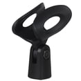 thumbnail image 1 of Miangastore Black Plastic Mic Holder Clip Elliptical Shaped Adjustable and Rotatable for Handheld Transmitters 3.5 inches, 1 of 8