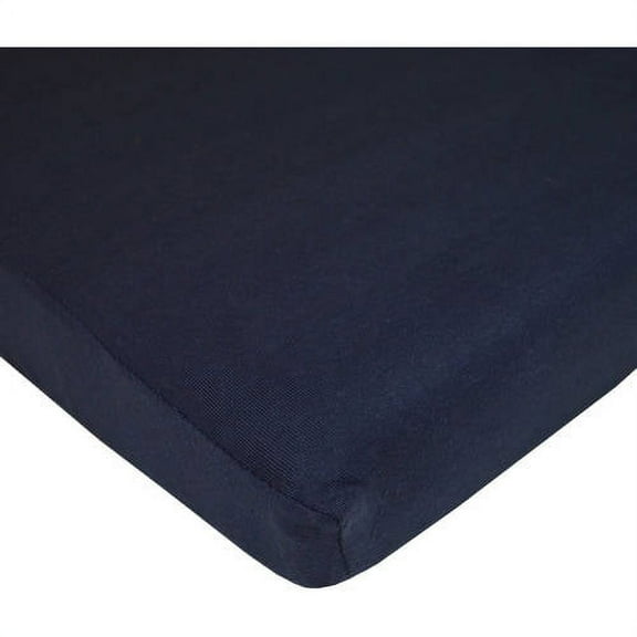 American Baby Co. Cotton Supreme Jersey Knit Fitted Crib Sheet, Royal