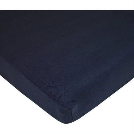 UPC: 0656173550097 | American Baby Co. Cotton Supreme Jersey Knit Fitted Crib Sheet Royal