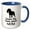 Blue/White, variant on 3drose, Cavalier King Charles Spaniel Dog Mom, 11oz Magic Transforming Mug