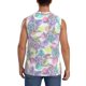 thumbnail image 4 of Balery Sea Turtles Camisetas sin mangas para hombre, absorbe la humedad y protege contra el mal olor.-Medium, 4 of 7