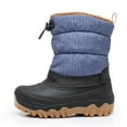 thumbnail image 3 of Ahannie Kids Boys Girls Winter Snow Boots Waterproof Anti-Slip Warm Outdoor Shoes (Toddler/Little Kid), 3 of 5
