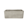 thumbnail image 2 of Ecobo 32" Wide Planter | Eco-Friendly, Durable, Lightweight | Indoor/Outdoor Use, All-Weather, Contemporary Design by Brazilian Artisans - Sand Color, 2 of 4