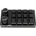 thumbnail image 4 of HUGFEGWE Small Left Mechanical Gaming Keyboard 12 Keys Programmable Keyboard Programmable Keypad Black, White Gaming Keyboard (All Black) CA919-165620, 4 of 8