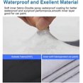 thumbnail image 2 of for Camaro Full Car Cover Waterproof All Weather, Outdoor Car Covers Windproof Heavy Duty Waterproof Protection Fit for 2010-2021 Chevy Camaro (Black), 2 of 7