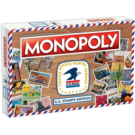 Monopoly U.S. Stamps Edition Board Game