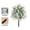 White, variant on HOARBOEG Artificial Violet Stake Flowers, Outdoor Garden Stakes with Faux Purple Flowers, Weather-Resistant Yard Decor for Garden, Patio, Lawn, and Landscape Decoration