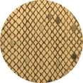 thumbnail image 1 of Ahgly Company Indoor Round Solid Brown Modern Area Rugs, 5' Round, 1 of 4