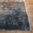 thumbnail image 5 of Mark&Day Area Rugs, 6x9 Strongylos Global Dark Blue Area Rug, Blue Ivory Orange Carpet for Living Room, Bedroom or Kitchen (6'7" x 9'), 5 of 6