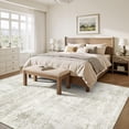 thumbnail image 4 of Alfombra lavable Art&Tuft, 183 x 274 cm, antideslizante, color beige, 4 of 9
