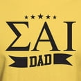 thumbnail image 3 of CafePress - Sigma Alpha Iota Dad Greek Letters T Shirt - Men's Classic Graphic T-Shirt, 3 of 4