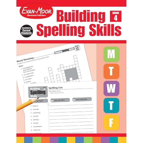 Pre-Owned Building Spelling Skills, Grade 4 Teacher Edition (Paperback) 1557998426 9781557998422