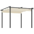 thumbnail image 2 of Outsunny 10' x 10' Retractable Pergola Gazebo, Aluminum Frame, 2 of 9