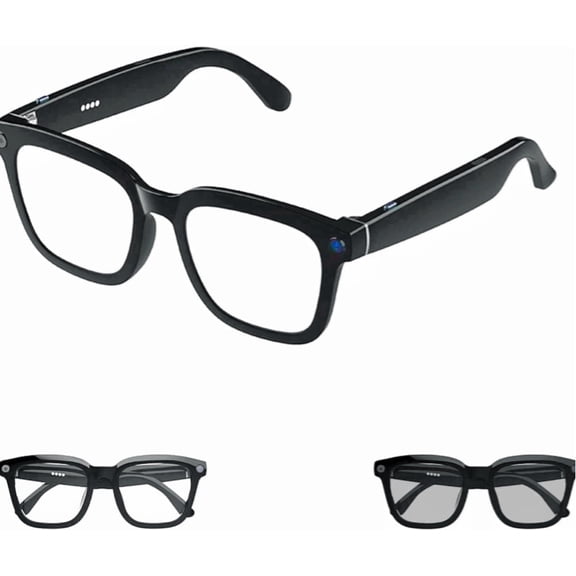 Ai Smart Glasses with Camera and Bluetooth - 4K HD Video Recording, Real-Time Translation, with Color-Changing Lenses for Travel, Sports, Outdoor Use