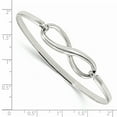 thumbnail image 2 of Sterling Silver Infinity Bangle Bracelet (Weight: 7.86 Grams, Length: 7 Inches), 2 of 2