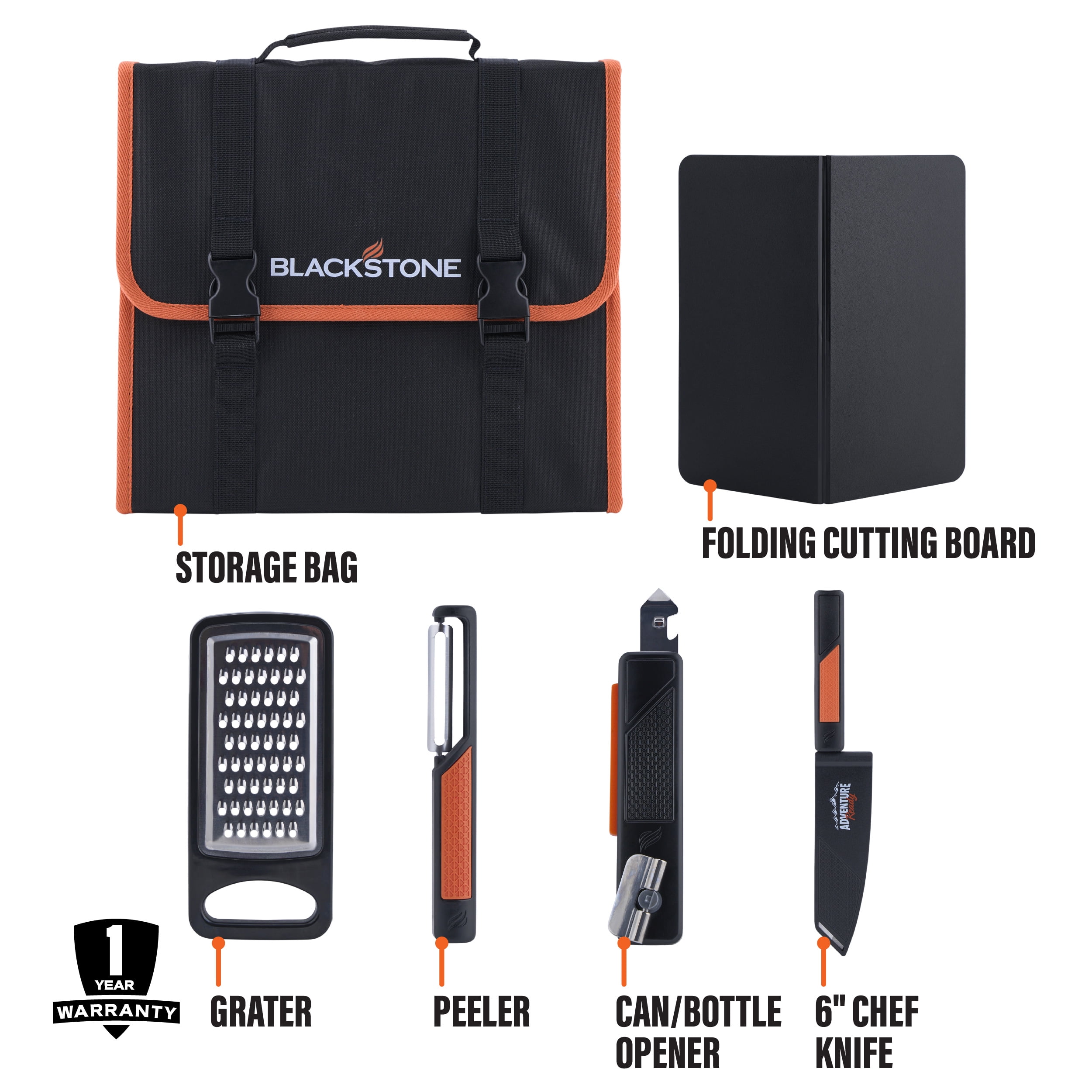 Blackstone Camping Food Prep Kit – 6-Piece