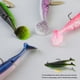 thumbnail image 2 of Señuelo Pesca Con Cola en T 6 Uds. Cebo Que Brilla Accesorios Suaves Y Flexibles, 2 of 5