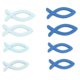 thumbnail image 5 of 108Pcs Wood Pieces Cute Fish Shape Safe NonIrritating Wooden Craft Blocks for DIY, 5 of 5