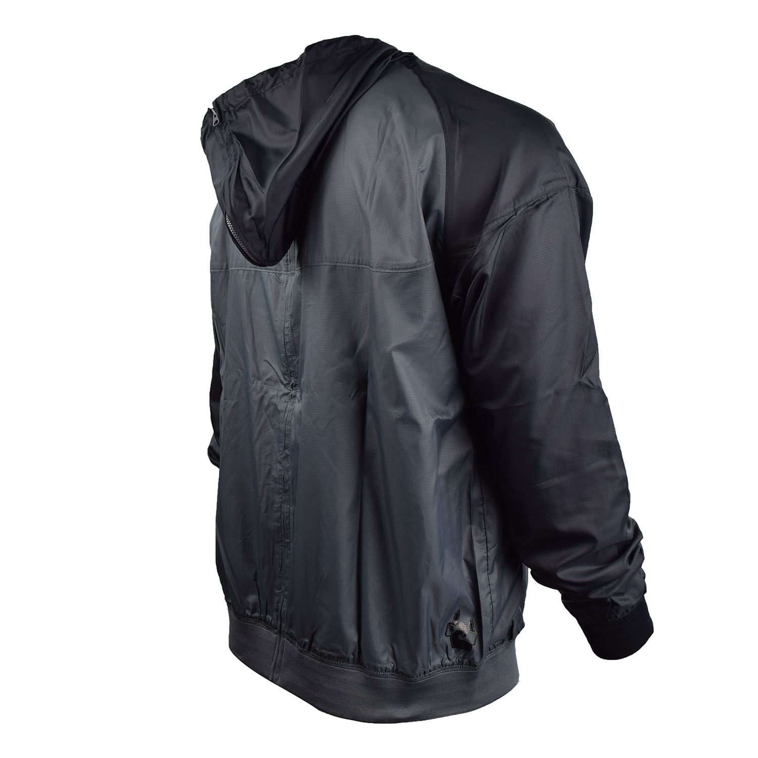 Nike Men's Mascot Split Windrunner Herren Full Zipped Jacket Black-Grey 341447-021 - image 3 of 3