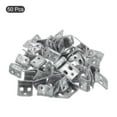 thumbnail image 3 of Uxcell 50Pack 5-Holes Metal Sofa Repair Spring Clip Piezas de reparación de muebles, 3 of 7