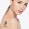 thumbnail image 4 of 24 hojas de tatuajes temporales para mujeres niñas cuello brazo, tatuajes falsos muslo, tatuaje adultos, 4 of 6