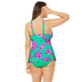 thumbnail image 2 of Swimsuits for All V-Neck Twist Tankini Set, 2 of 6