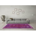 thumbnail image 3 of Ahgly Company Indoor Rectangle Persian Purple Traditional Area Rugs, 5' x 7', 3 of 4
