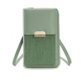 thumbnail image 4 of Hfnxid PU Leather Small Crossbody Phone Bag,Phone Shoulder Bag,Zipper Shoulder Bag Wallet Purse Pocket, 4 of 5